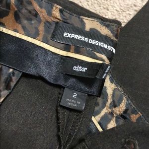 Express editor pants size 2